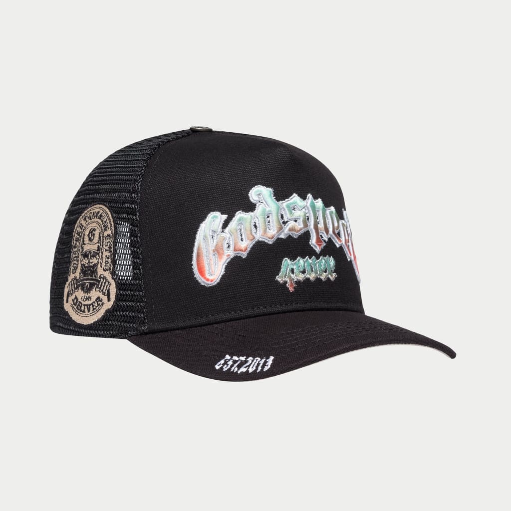 Godspeed GS Forever Trucker Hat (Gradient Black)