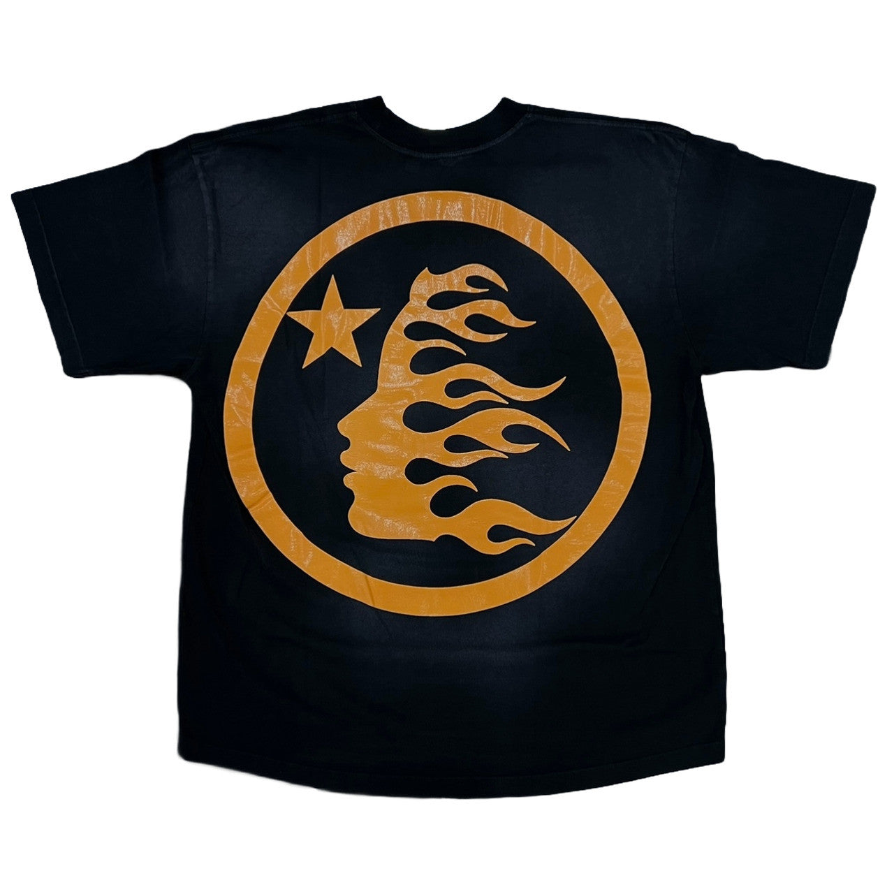 Hellstar Gel Sport Logo T-Shirt Black/Orange