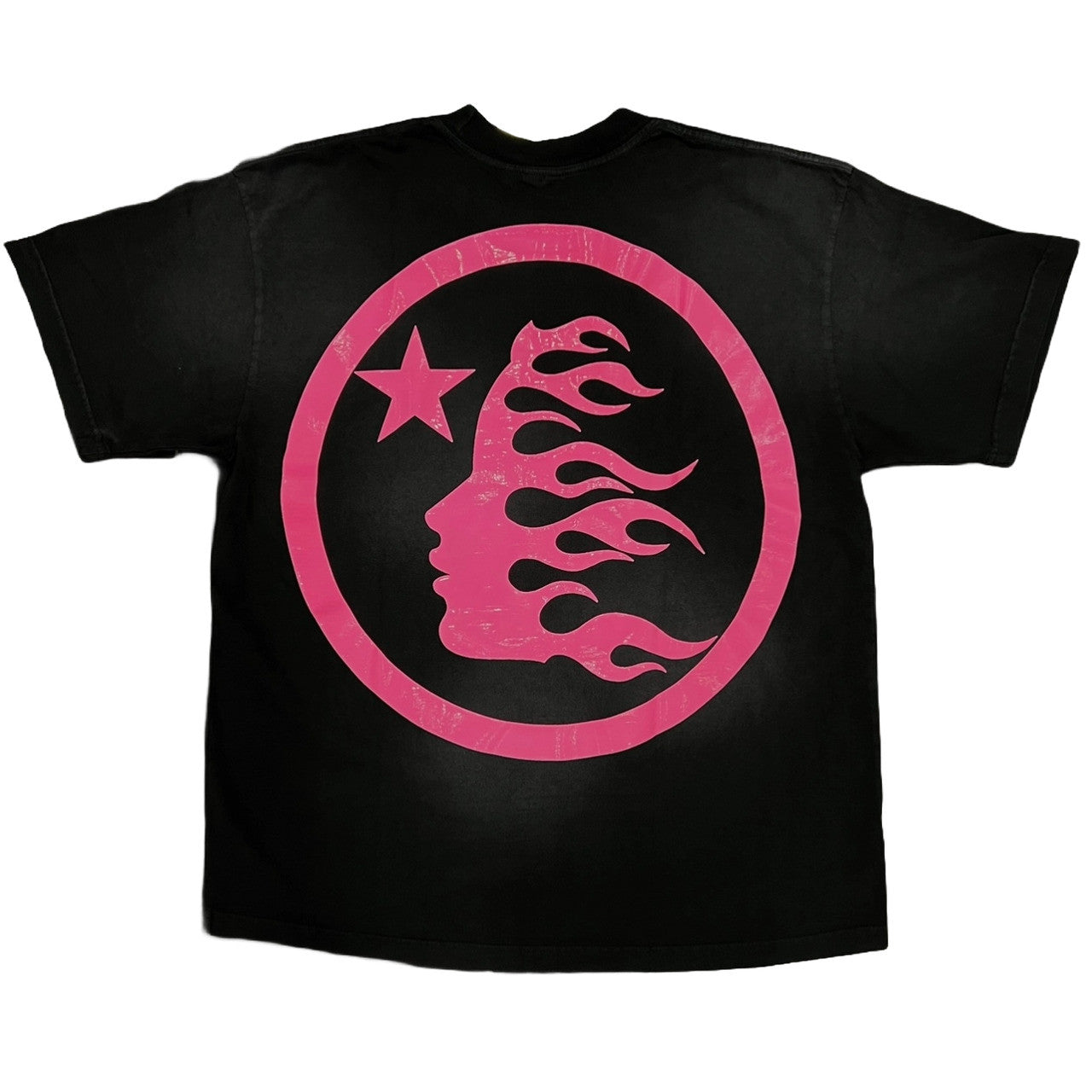 Hellstar Gel Sport Logo T-Shirt Black/Pink