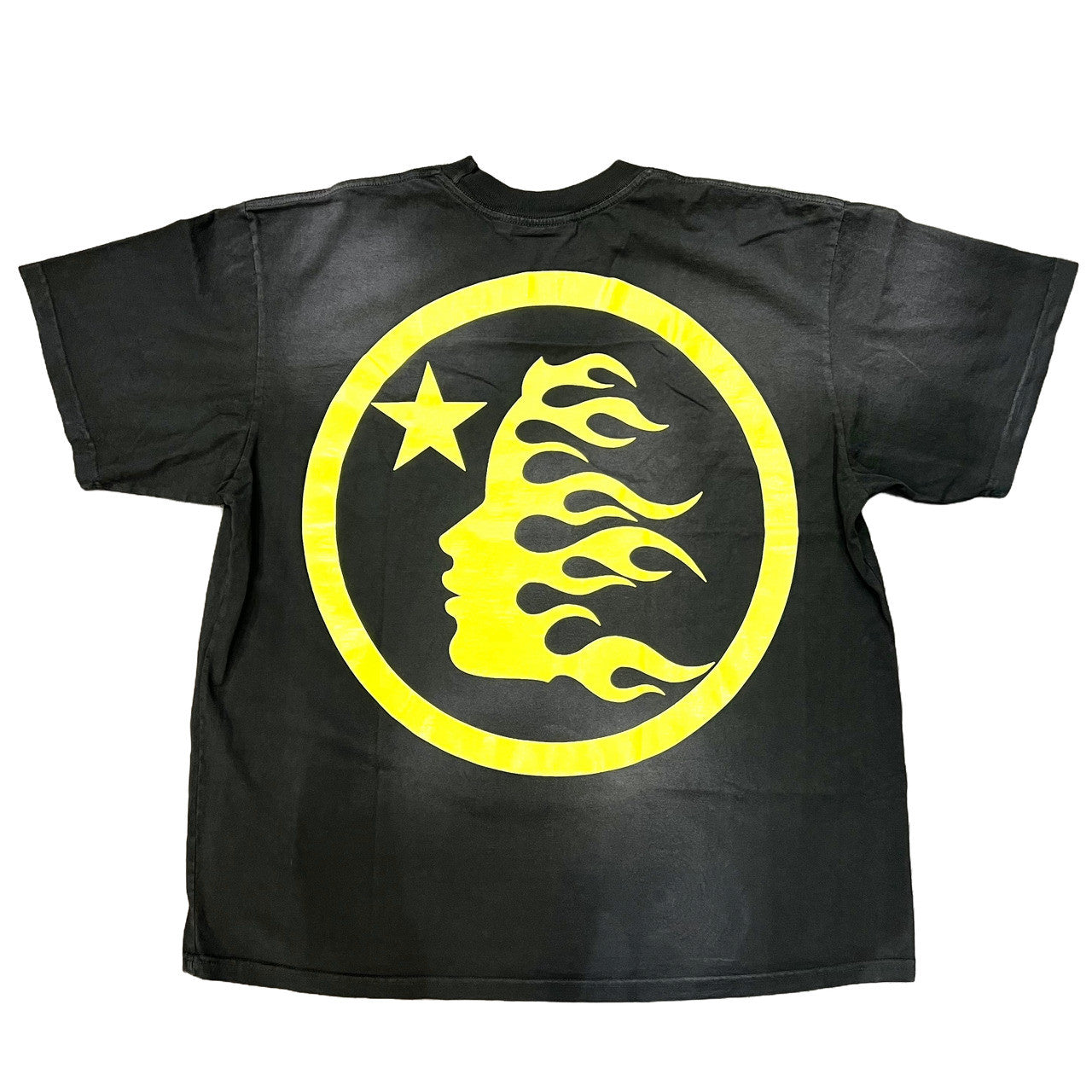 Hellstar Gel Sport Logo T-Shirt Black/Yellow