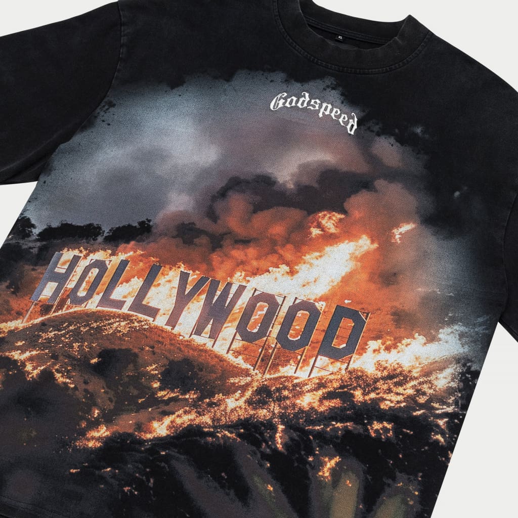 Godspeed Hollywood Inferno T-Shirt (Black)