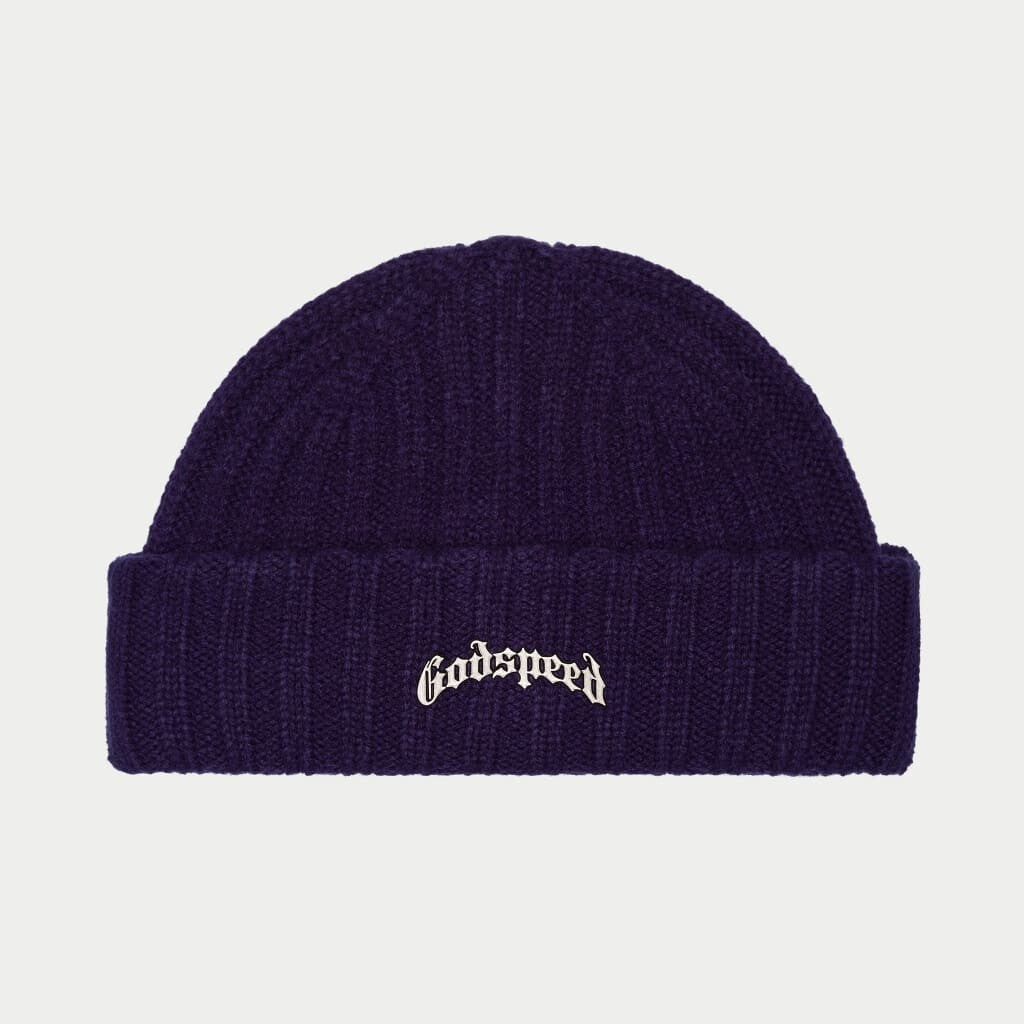 Godspeed Og Logo Emblem Beanie Navy