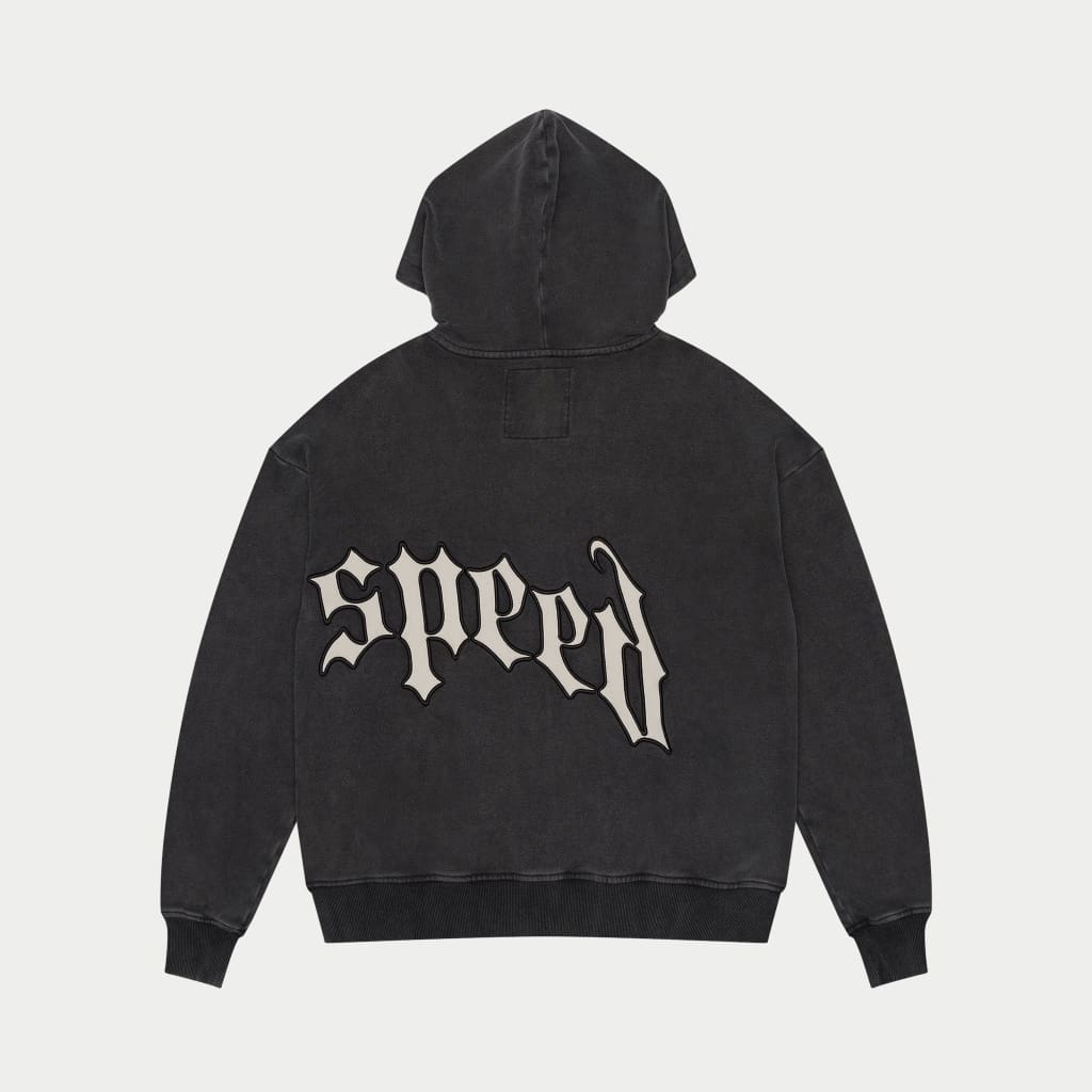 Godspeed Zip Up hoodie Black V2