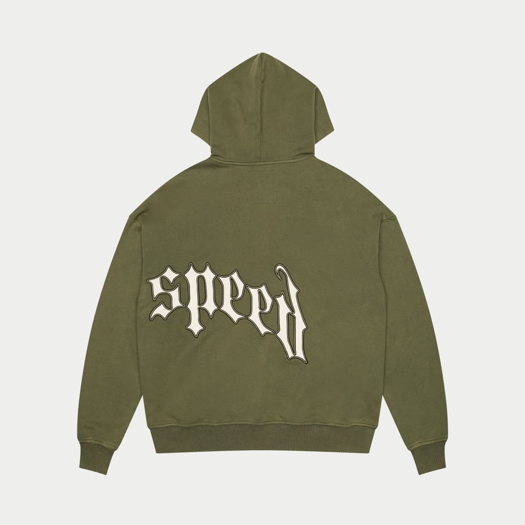 Godspeed OG Logo Hoodie V2 (Olive)