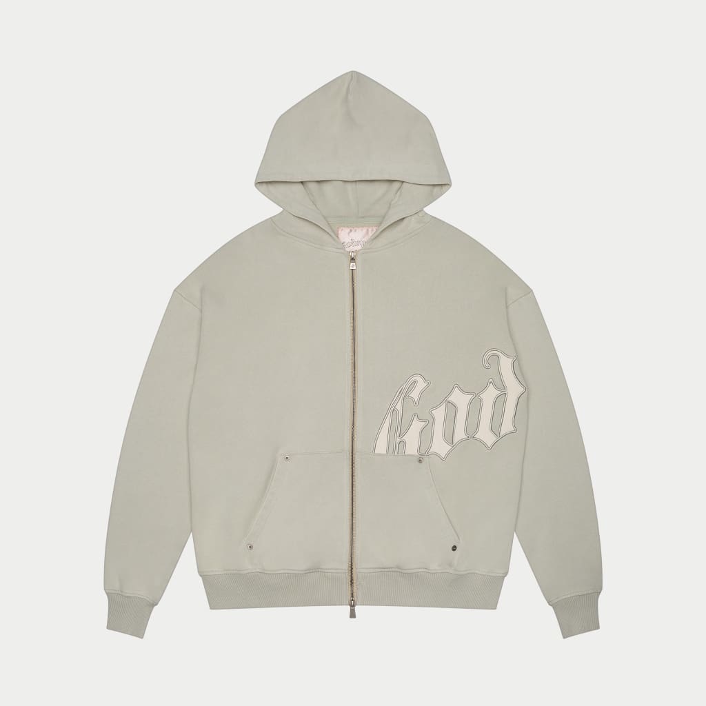 Godspeed Zip Up Hoodie V2 (Clay/Grey Wash)