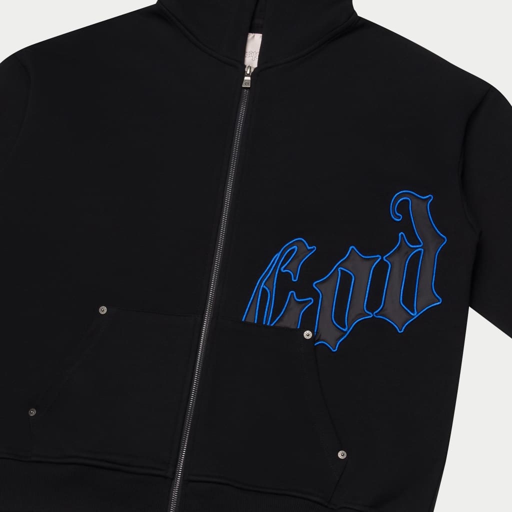 Godspeed Zip Up Hoodie V2 (Royal Blue)