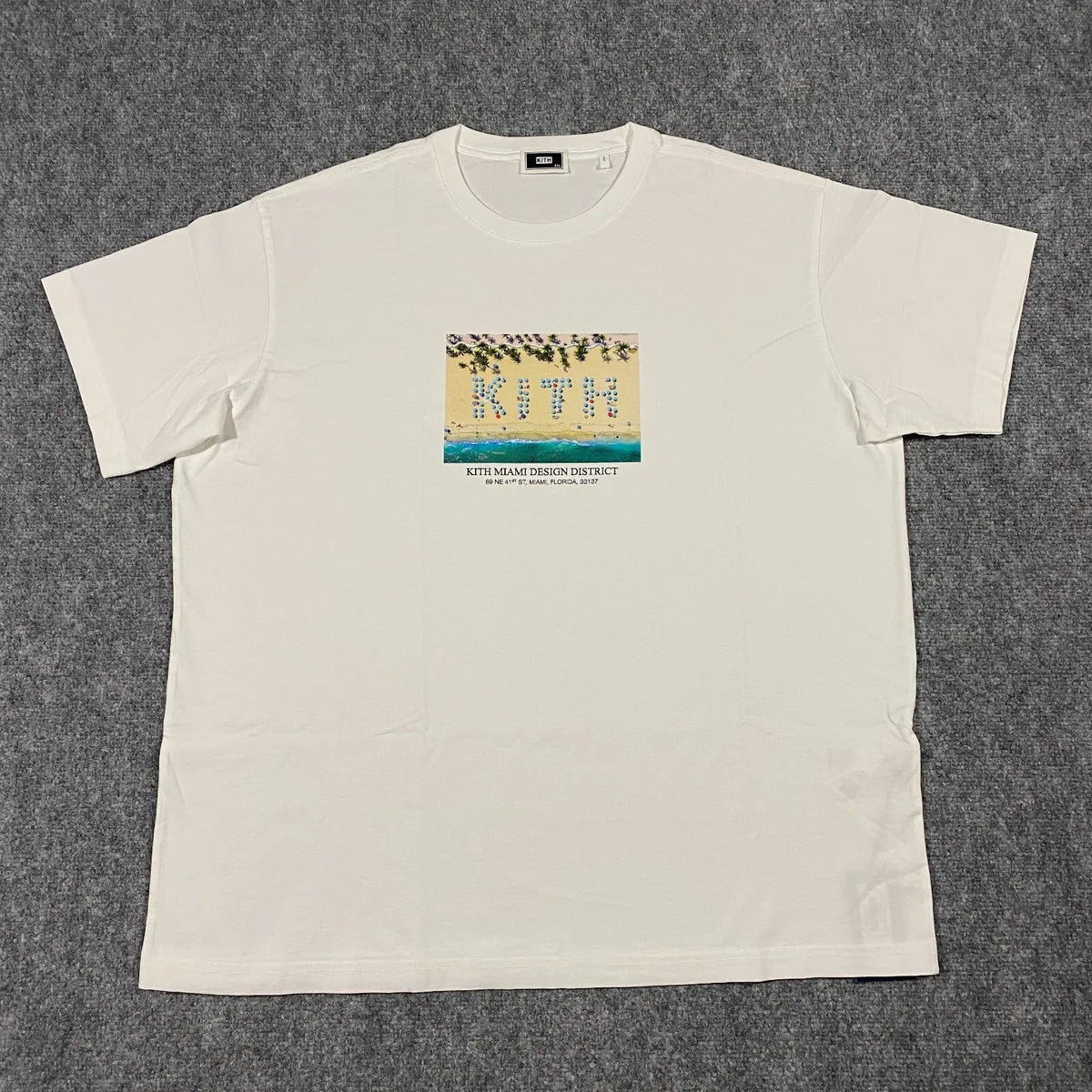 Kith Miami Design District Exclusive Beach Tee