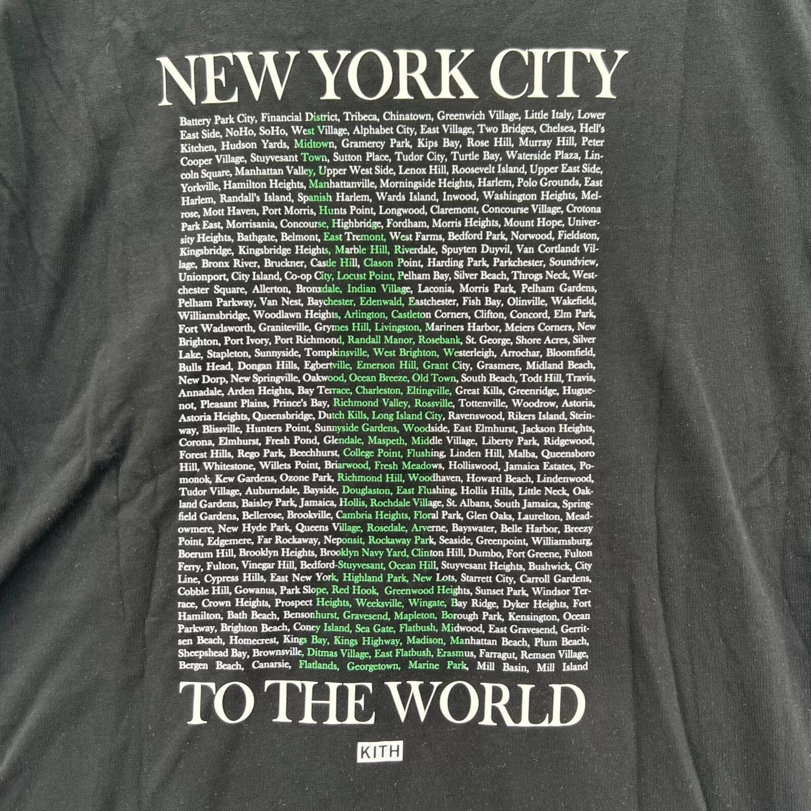 Kith NYC to the World Pocket Long Sleeve