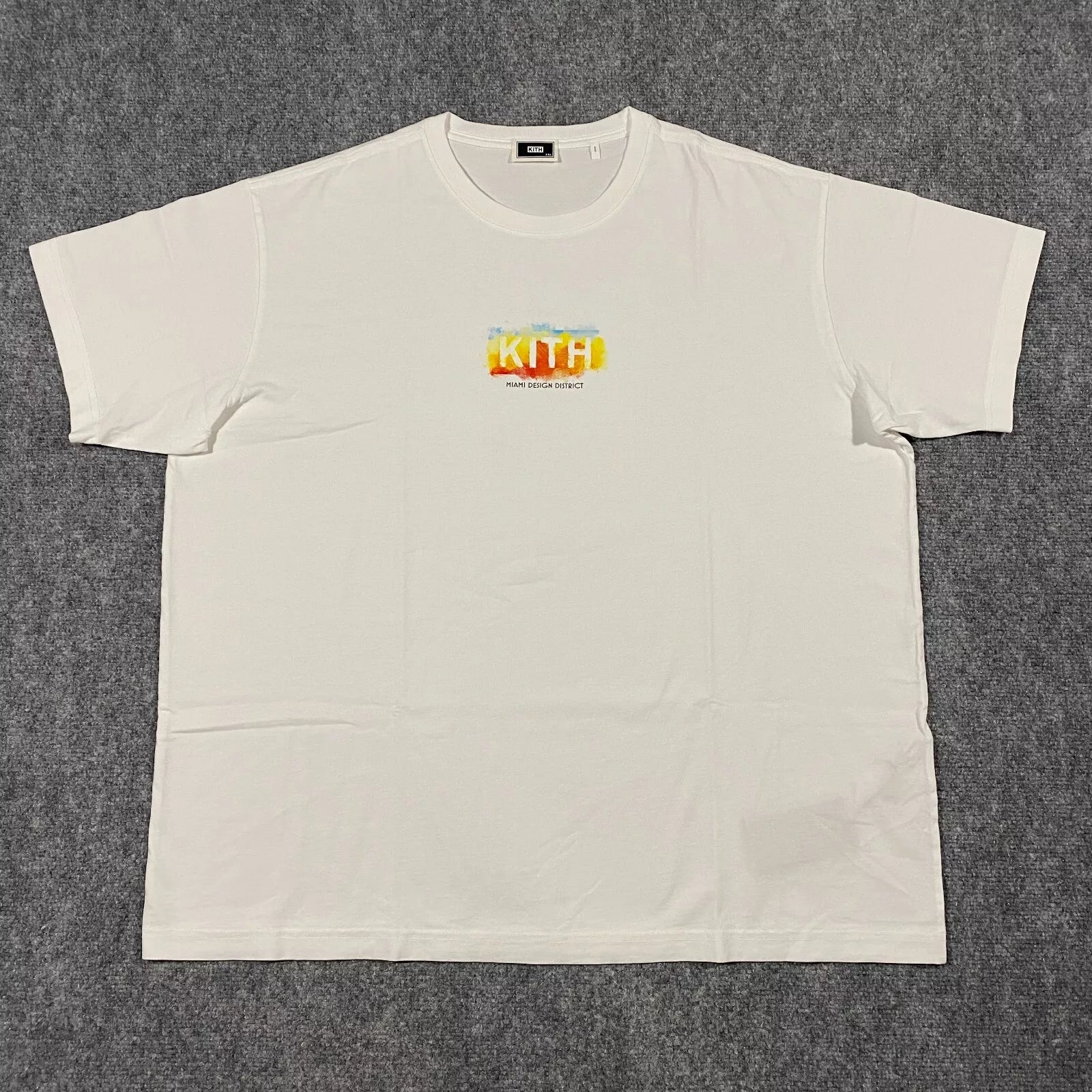 Kith Miami Design District Exclusive Box Logo White T-Shirt