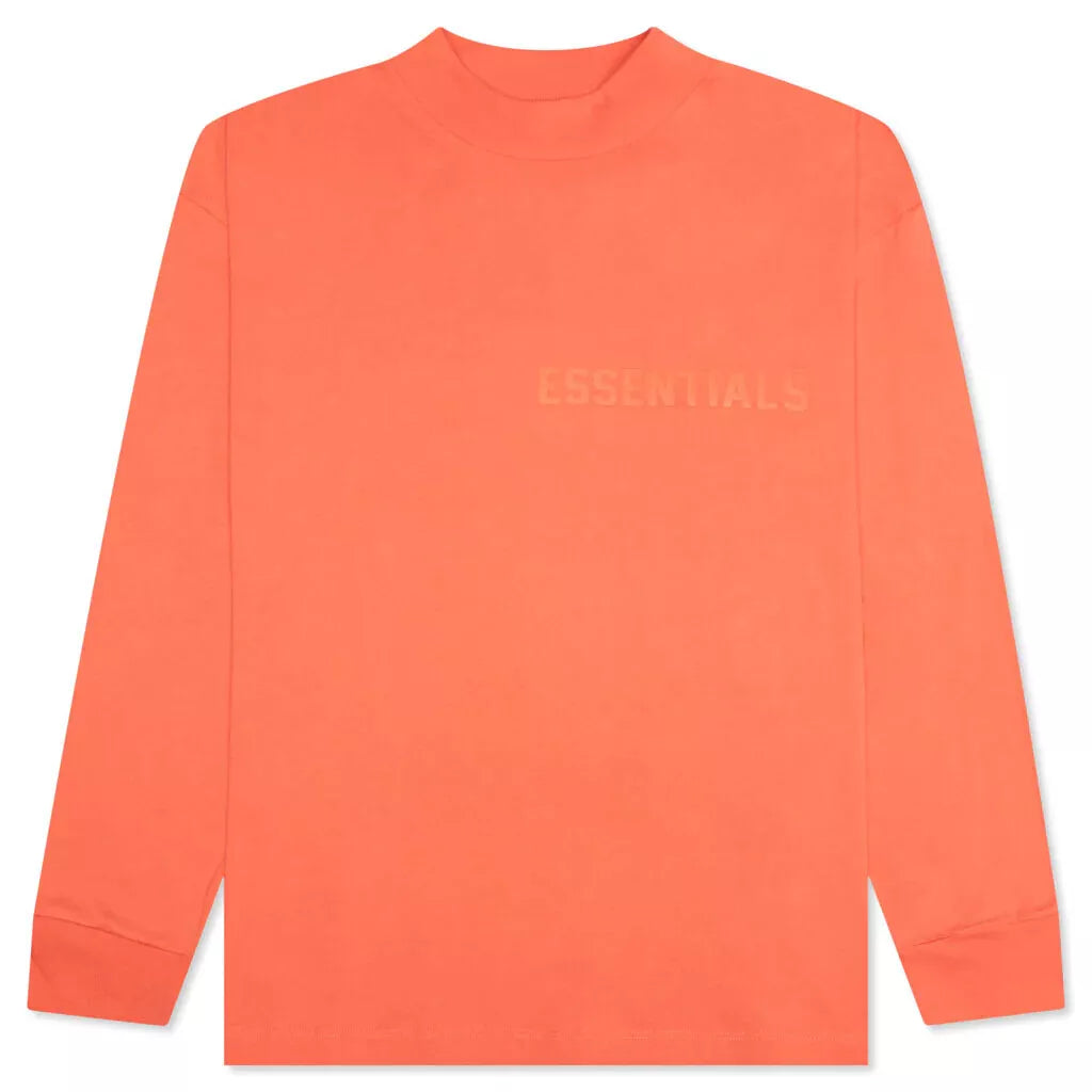 Fear Of God Essentials Long Sleeve Tee Coral