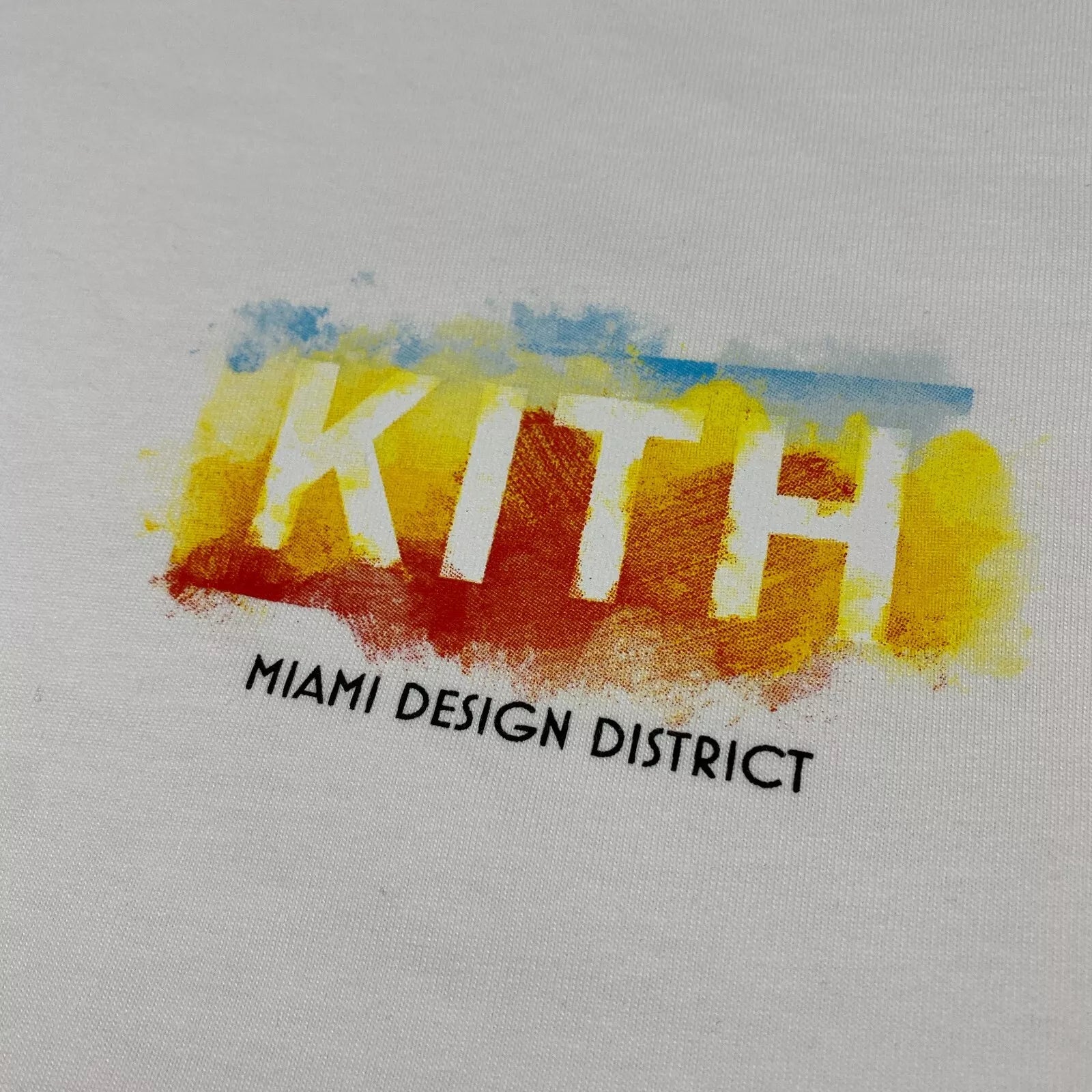 Kith Miami Design District Exclusive Box Logo White T-Shirt