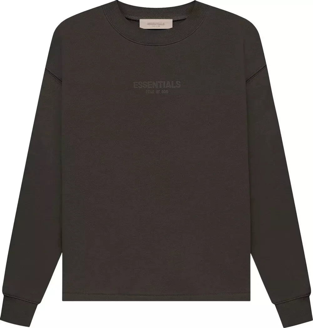 Fear Of God Essentials Relaxed Crewneck Off Black