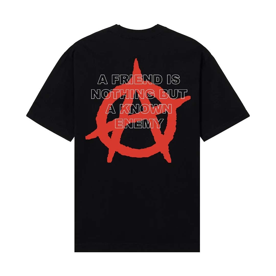 REVENGE NINE MONTHS TEE BLACK/RED