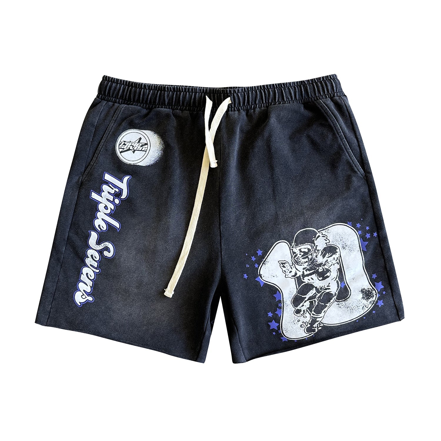 Triple Sevens 777 All Star Jersey Shorts Black