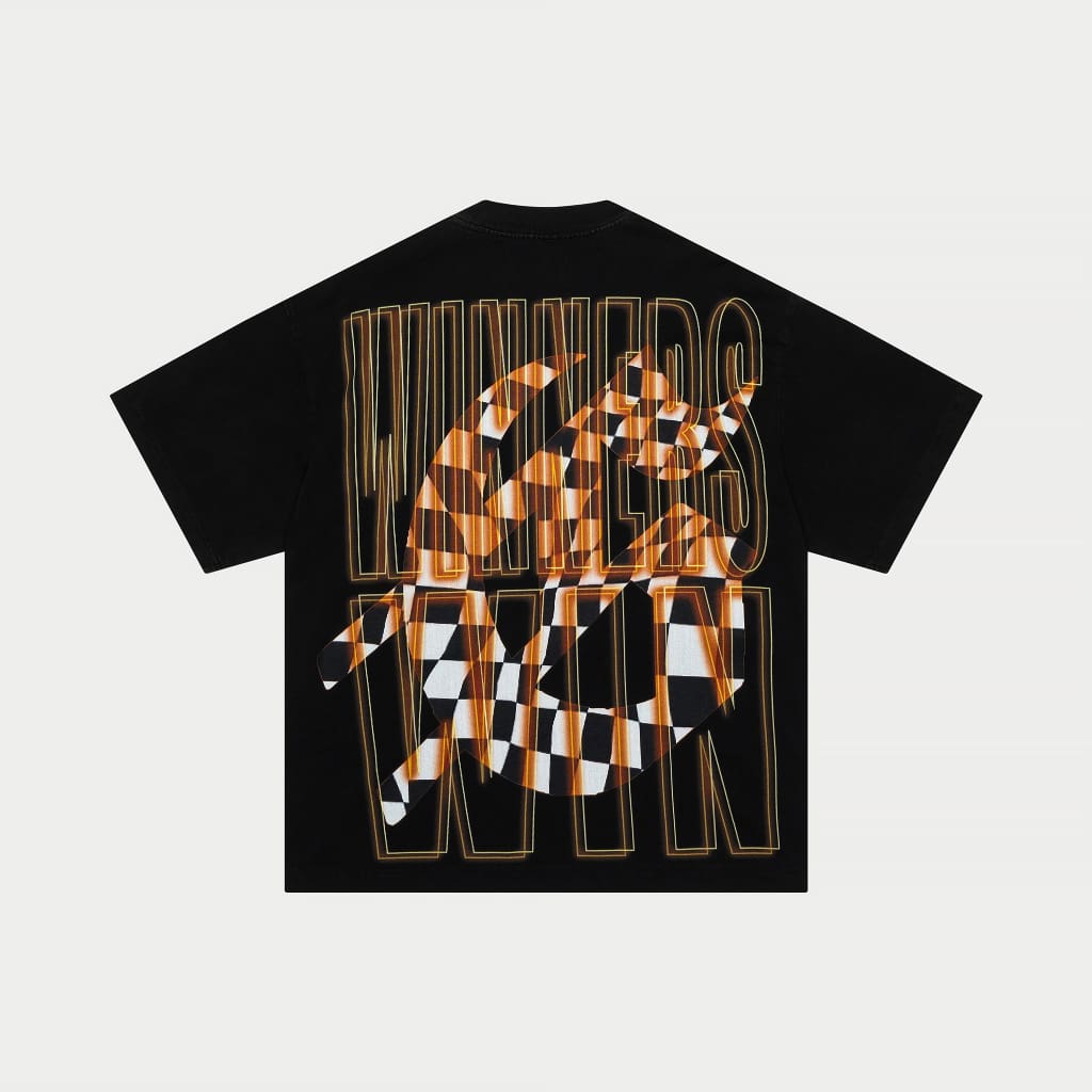 Godspeed Victory Toast T-shirt (Black Wash)