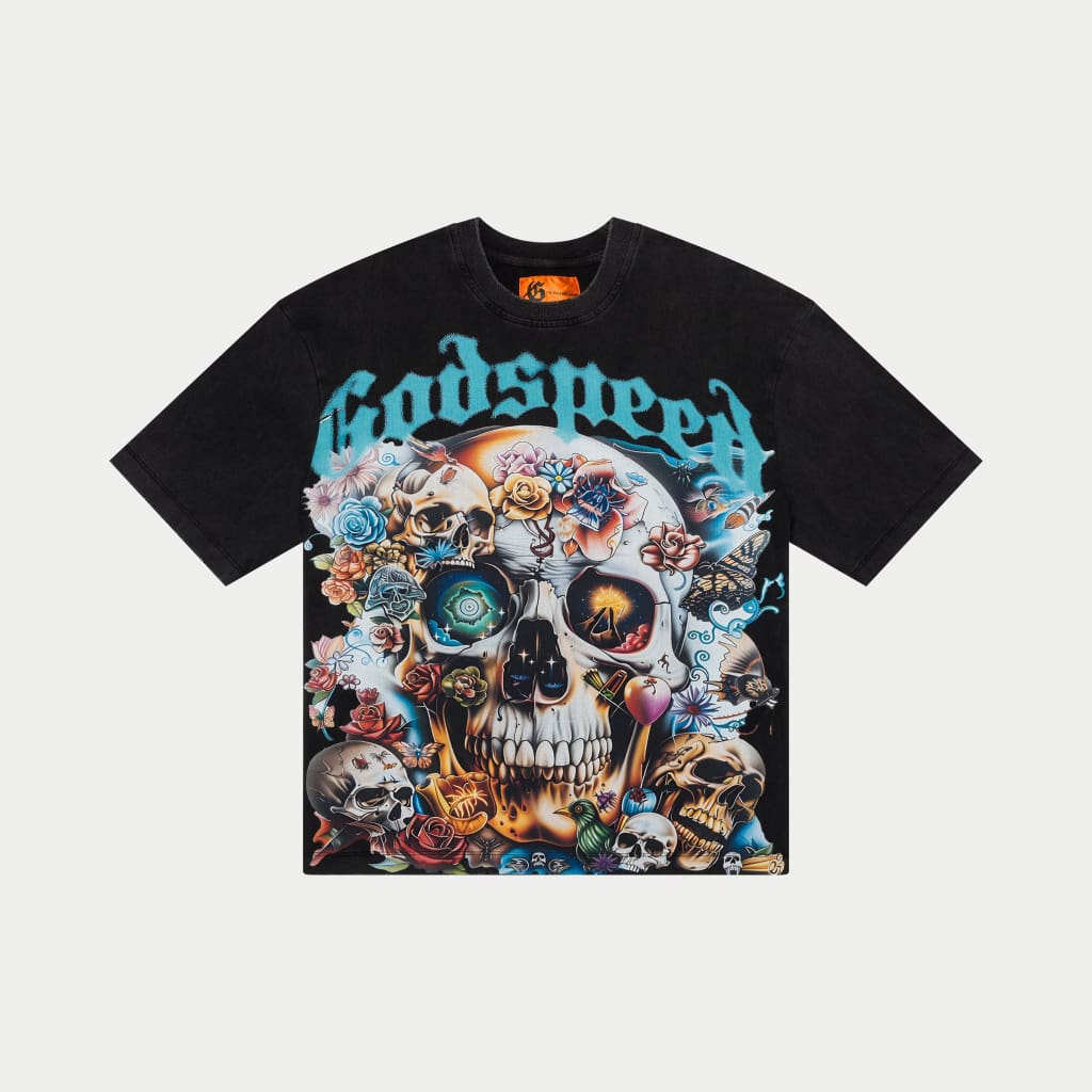 Godspeed Eternal Dreams T-Shirt (Black Wash)