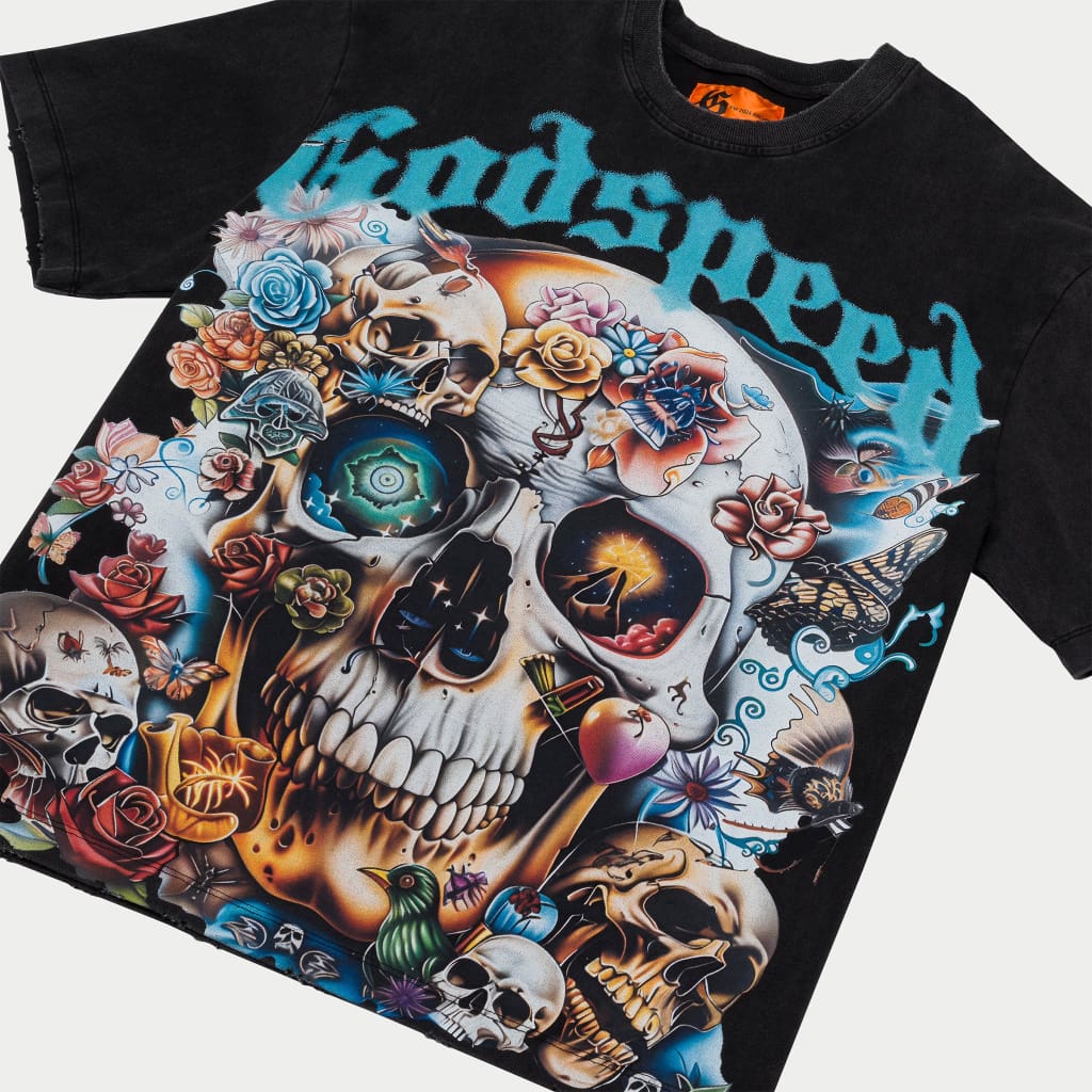 Godspeed Eternal Dreams T-Shirt (Black Wash)