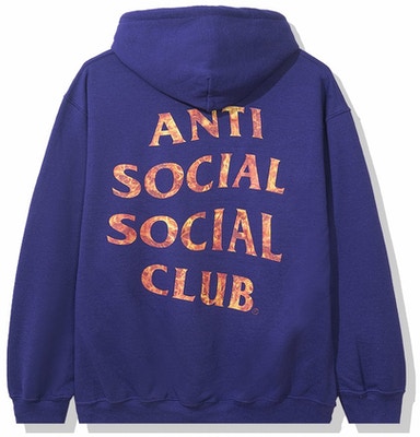 Anti Social Social Club Sandra Reeves Hoodie Purple