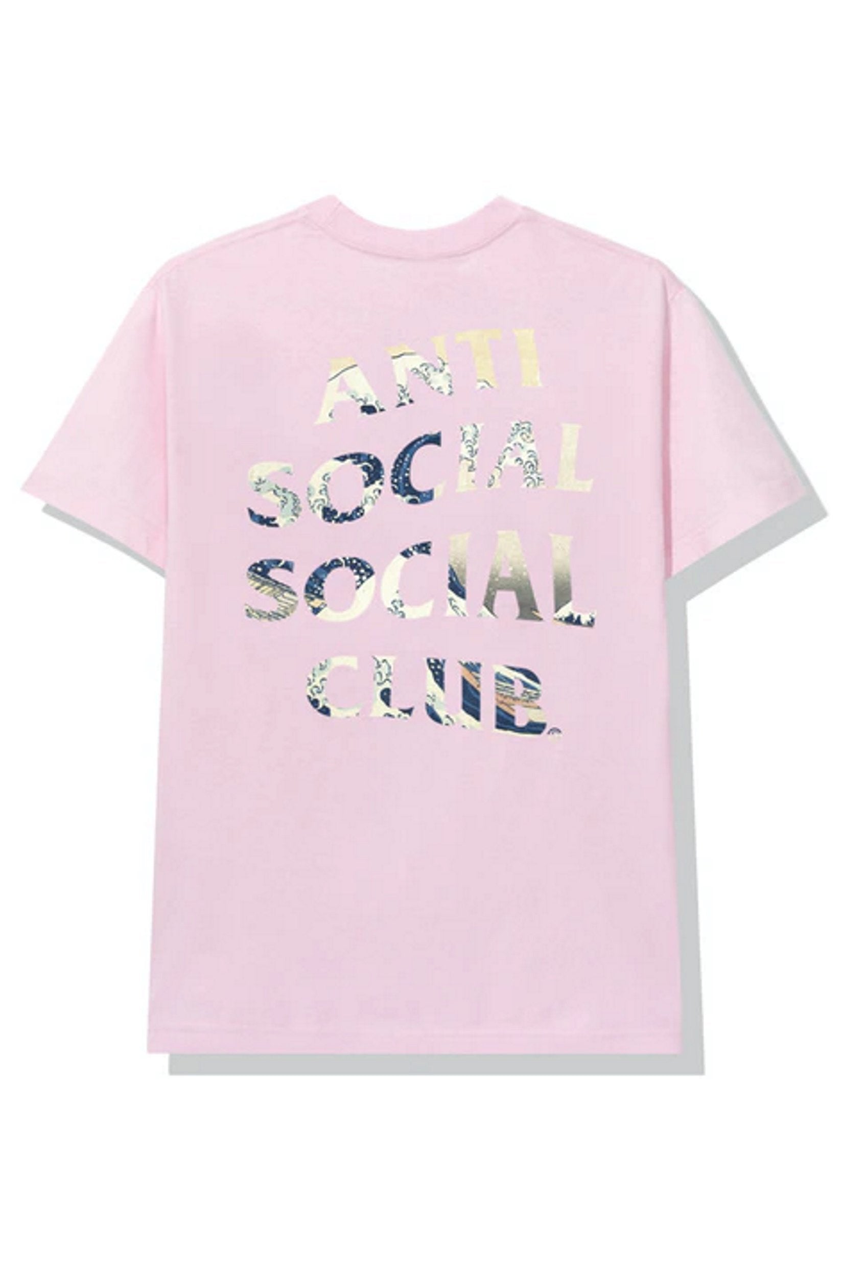 Anti Social Social Club (solo en Japón) 4 Car Pile-Up Tonkotsu Logo Tee Rosa