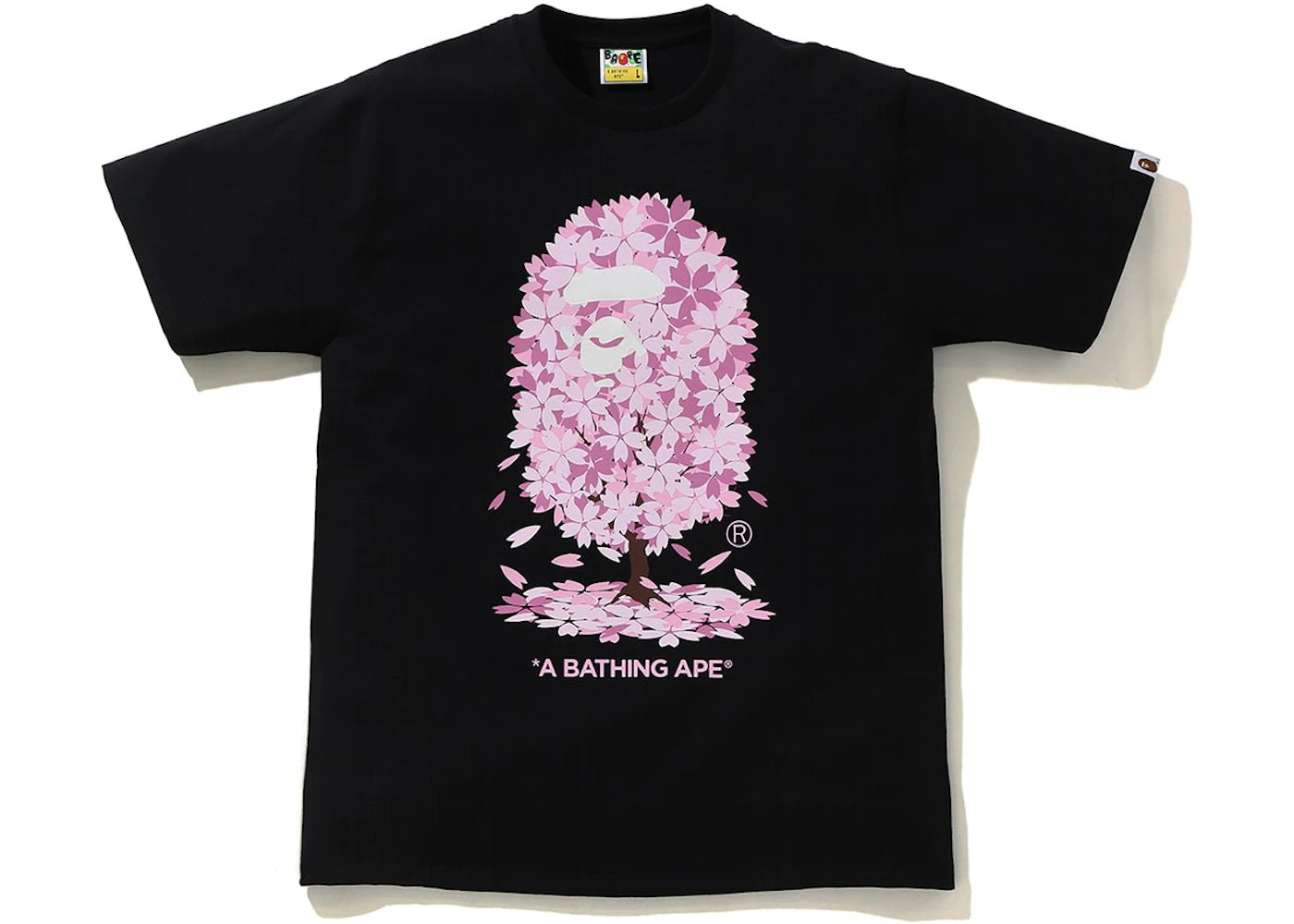 Camiseta BAPE Sakura (PV21) Negra
