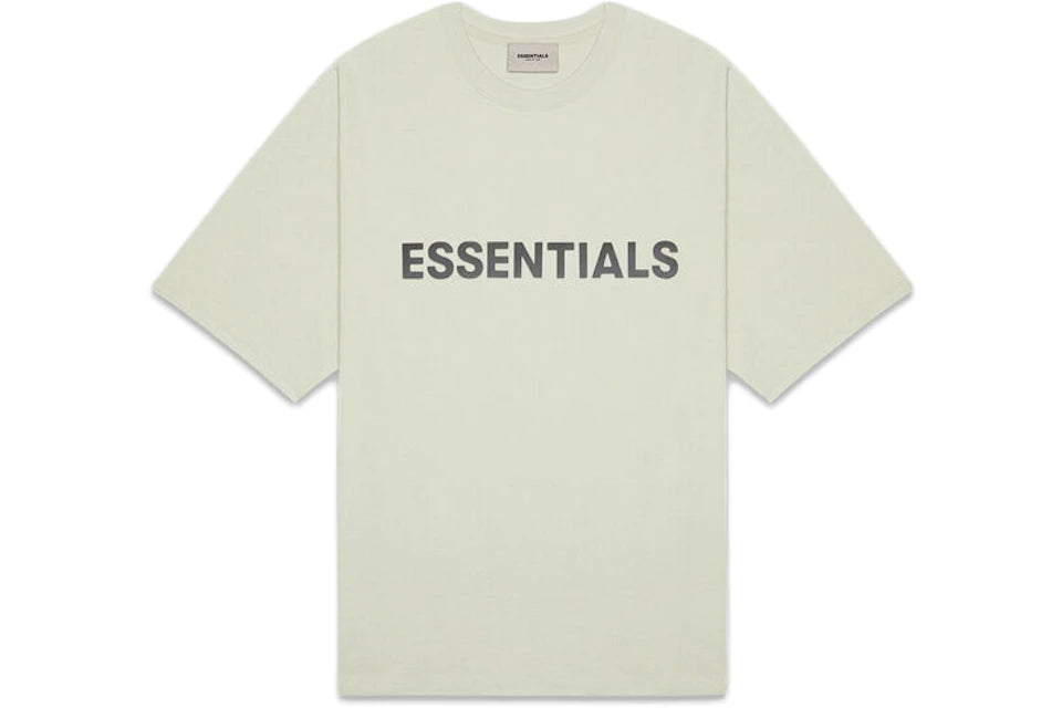 Fear of God Essentials Boxy T-Shirt Applique Logo Alfalfa Sage