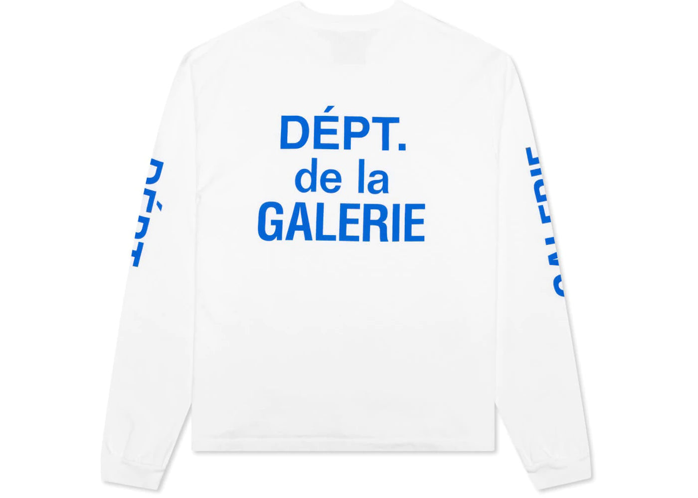 Camiseta Gallery Dept. French Collector M/L Blanco Azul