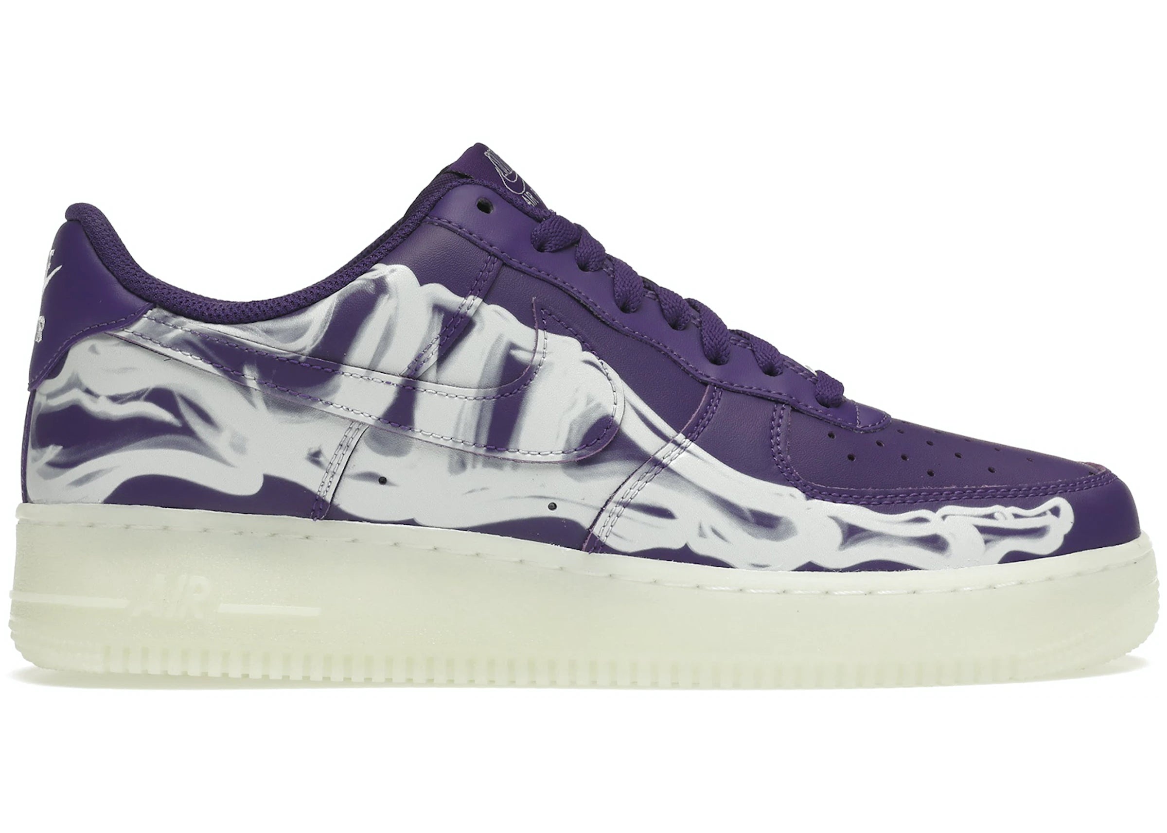 Nike Air Force 1 Low Purple Skeleton Halloween (2021)