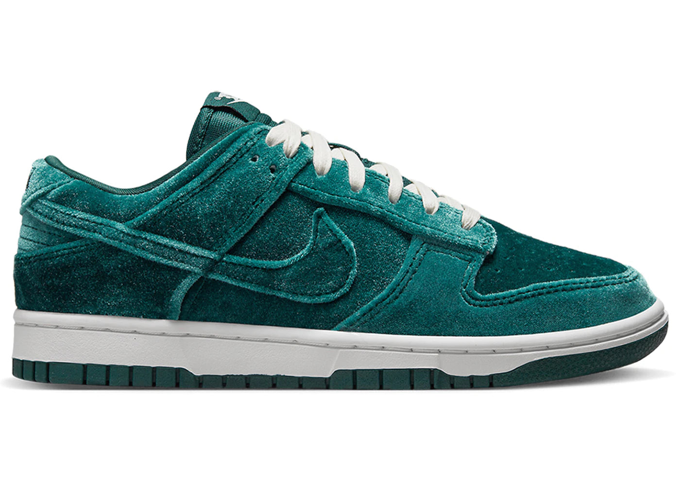 Nike Dunk Low Terciopelo verde azulado (W)