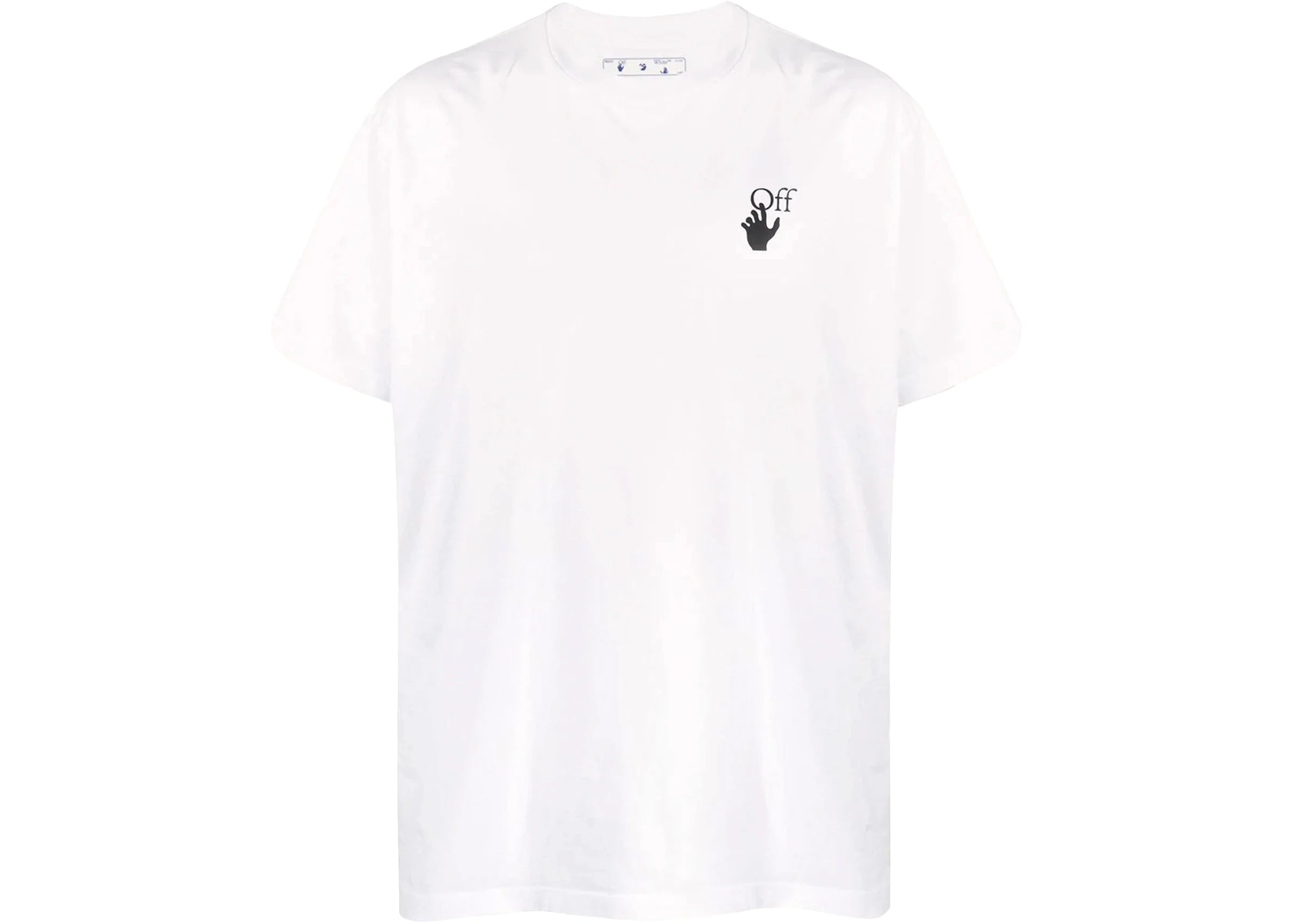 Off-White Pascal Arrow camiseta de manga corta blanca (ajuste extragrande)