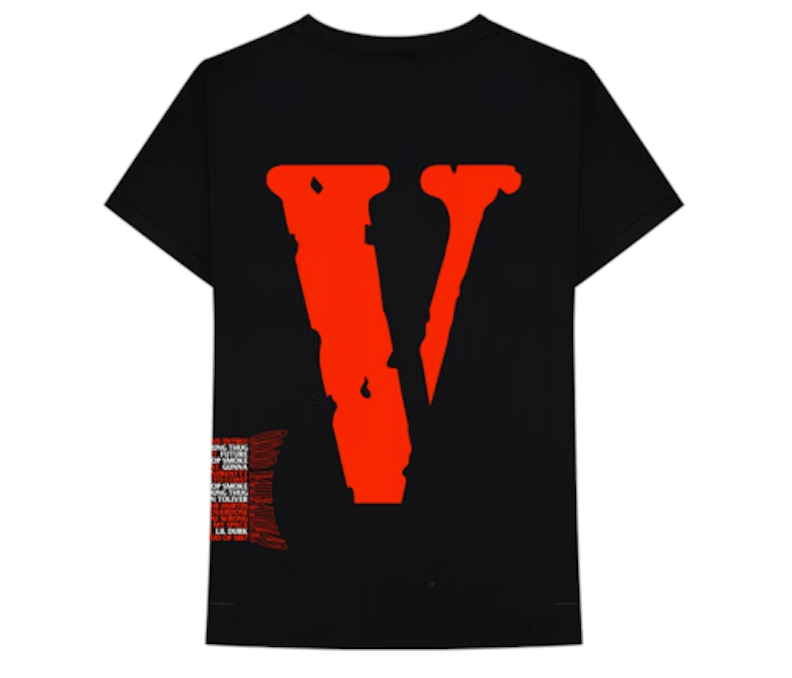 Camiseta Nav x Vlone Bad Habits negra