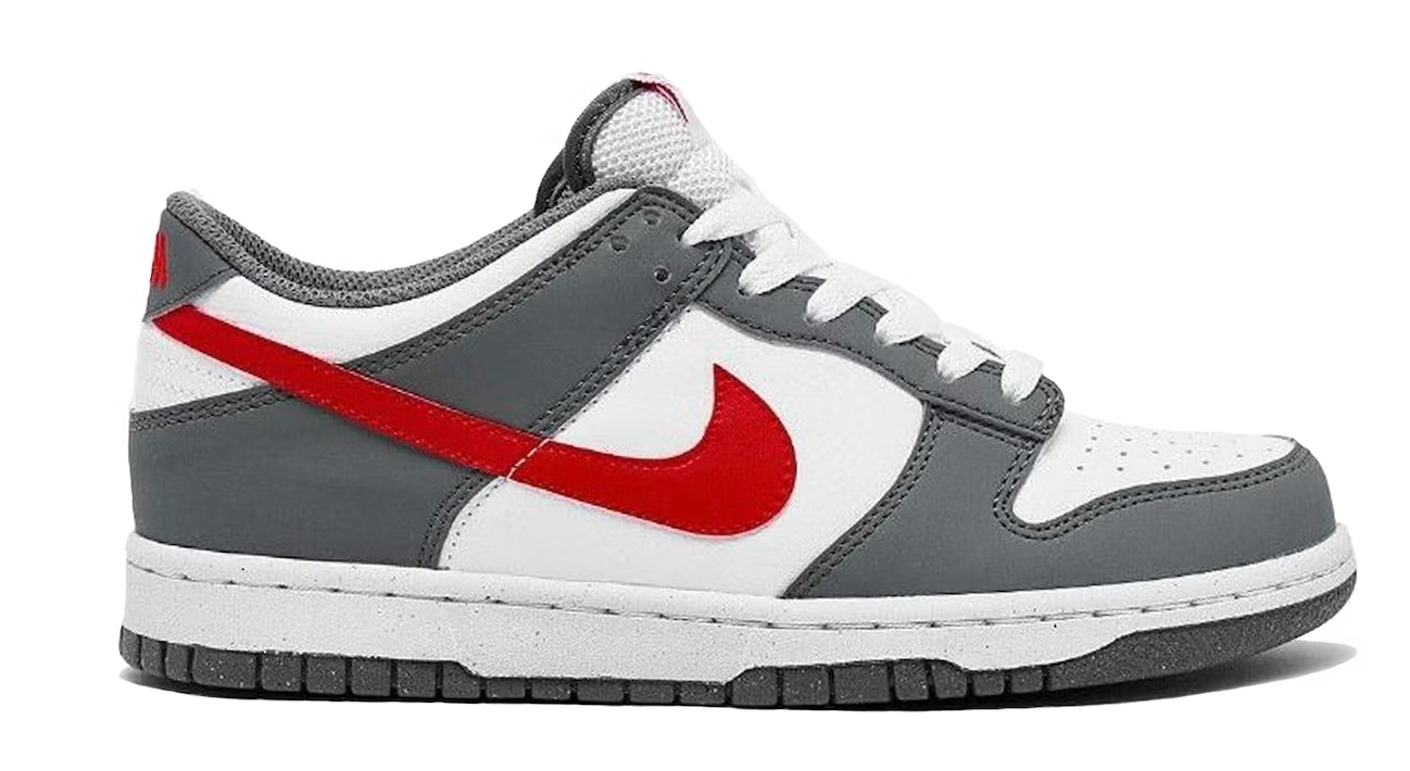 Nike Dunk Low Next Nature Smoke Grey Light Crimson (GS)