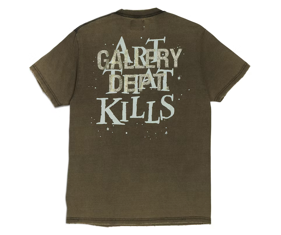 Gallery Dept. ATK Rod T-Shirt Faded Black