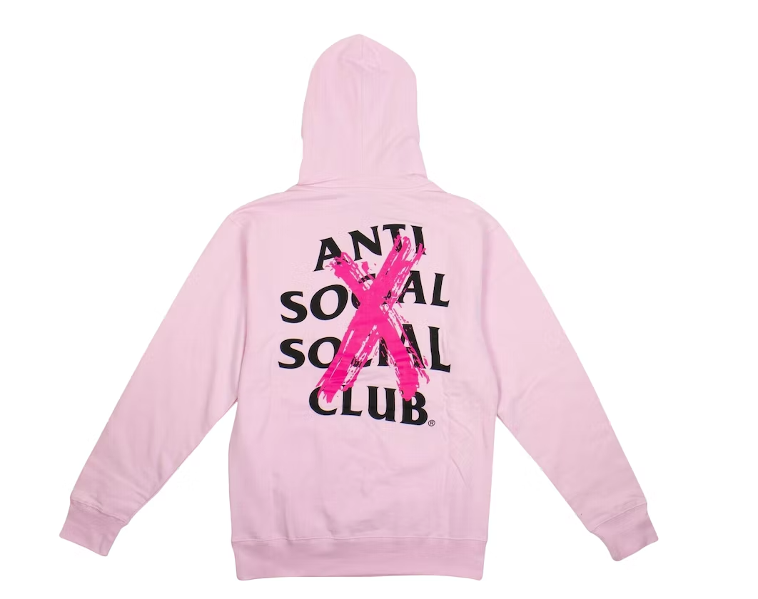 Sudadera Anti Social Social Club Cancelada Rosa