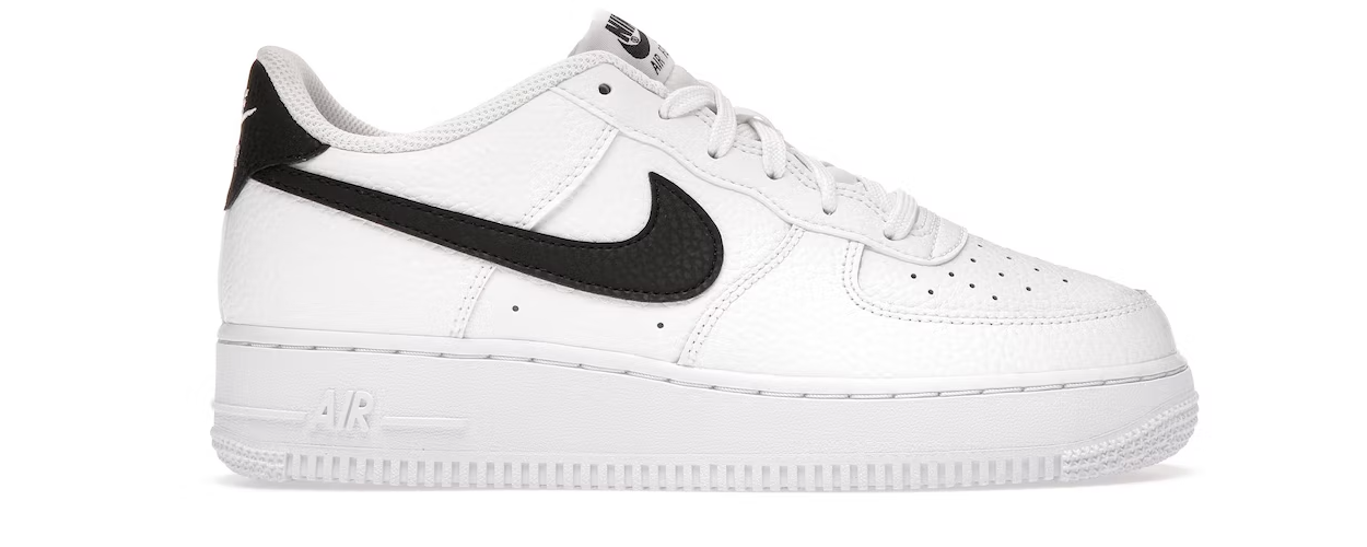 Nike Air Force 1 Low White Black (GS)