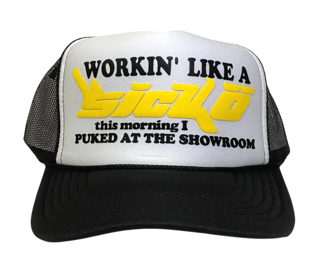 Gorra de camionero Sicko Laundry Neon Showroom