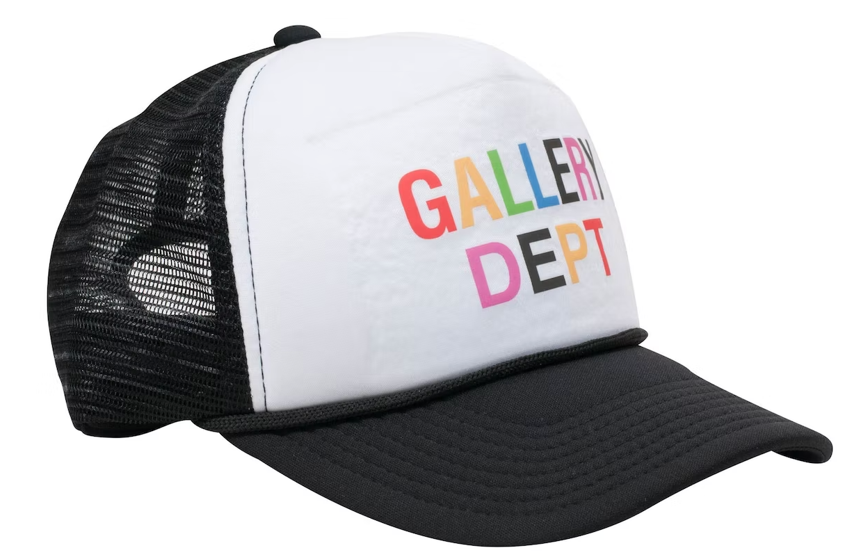 Gallery Dept. Beverly Hills Trucker gorra negra/blanca