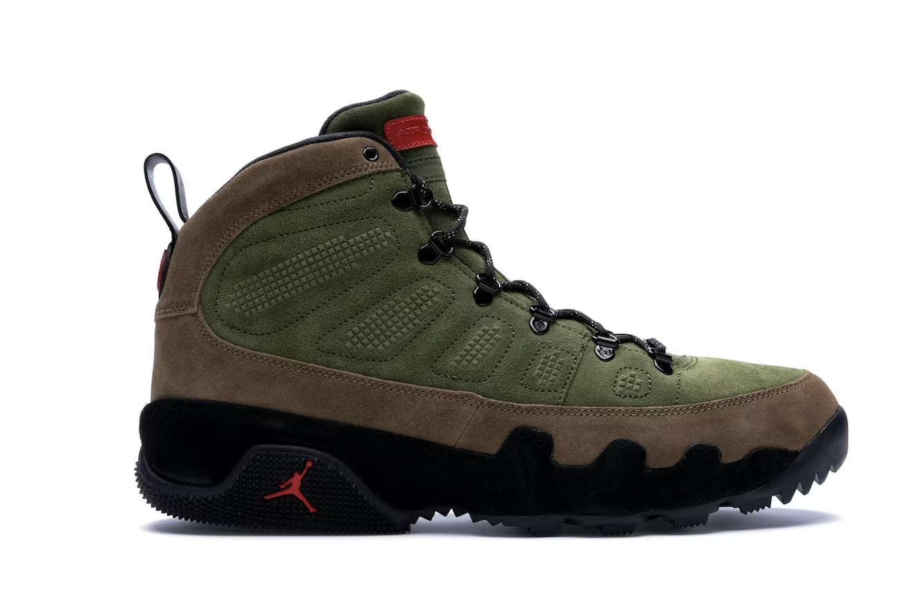 Air Jordan 9 Retro Boot NRG Military Brown Legion Green