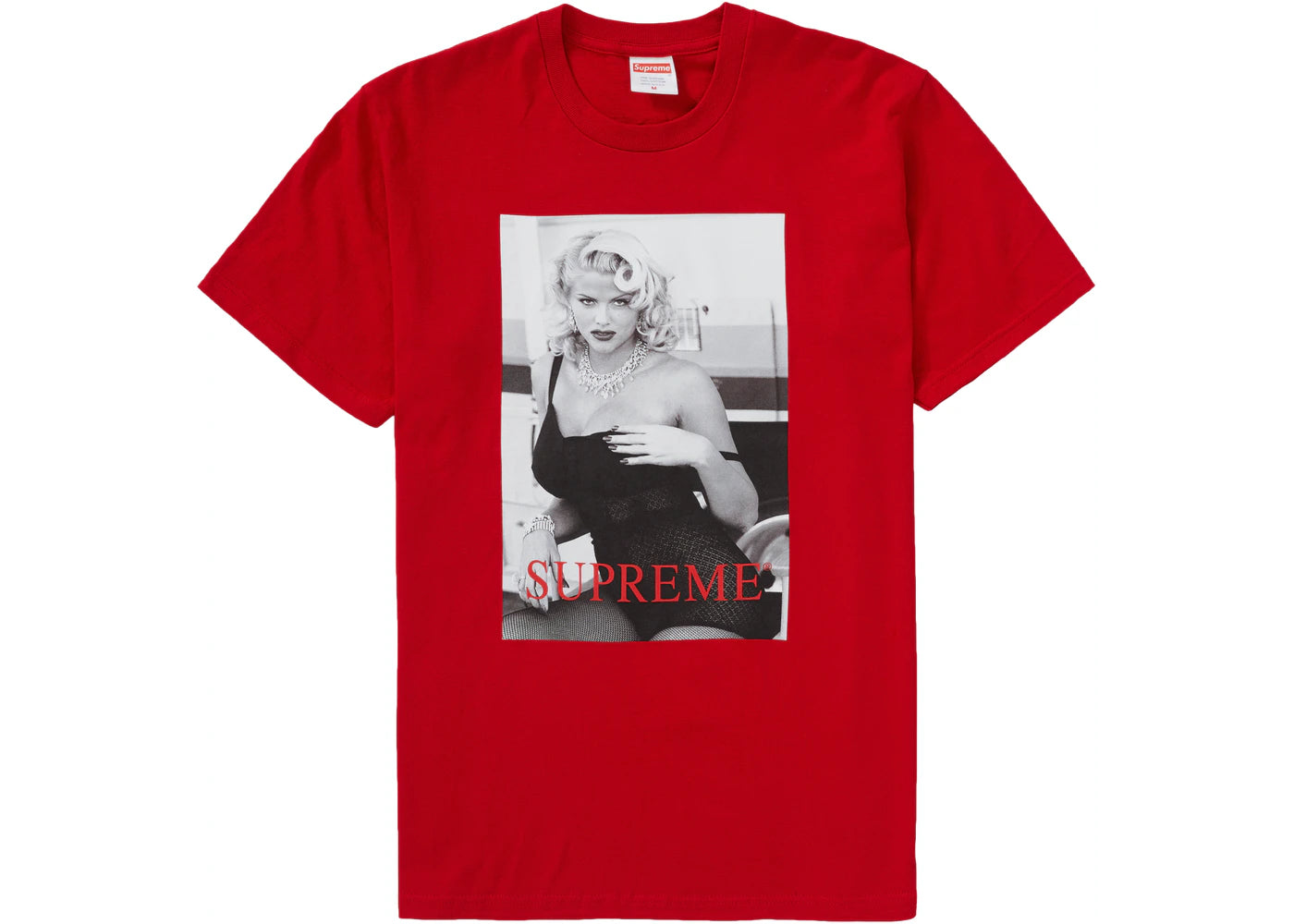Supreme Anna Nicole Smith Camiseta Roja