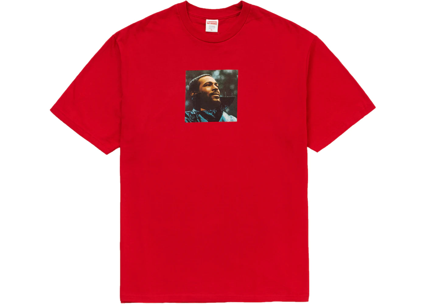 Camiseta Supreme Marvin Gaye Roja