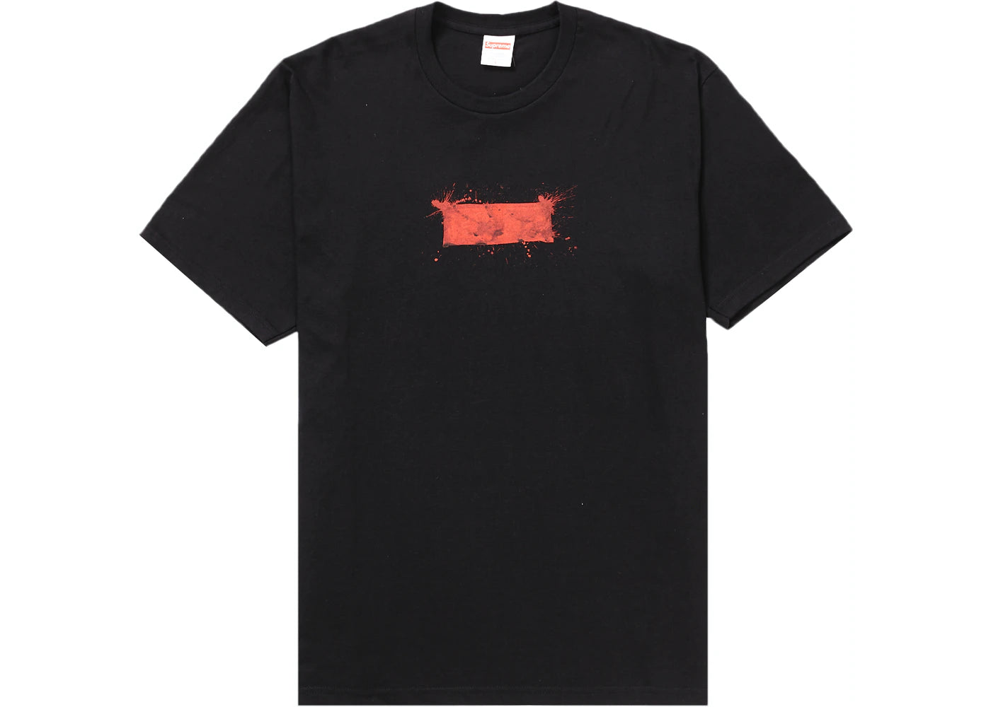 Supreme Ralph Steadman Box Logo camiseta negra