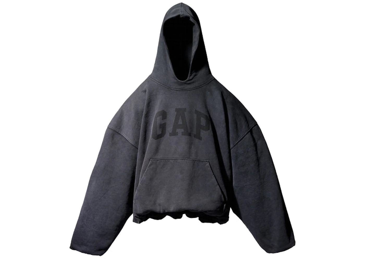 Yeezy Gap Diseñado por Balenciaga Dove Sudadera con capucha Negro