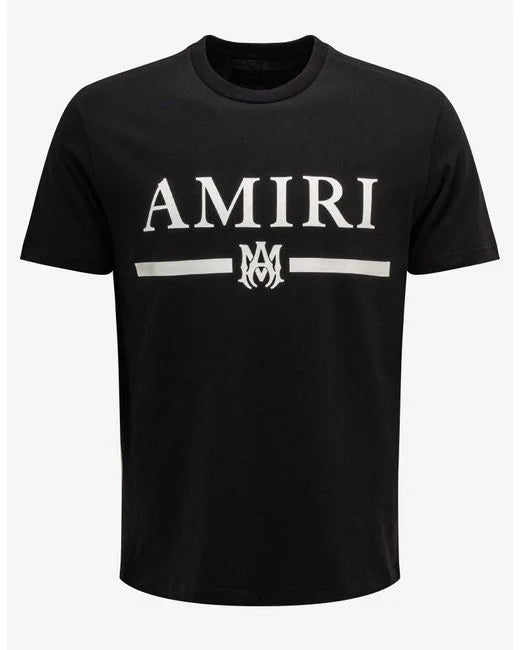 AMIRI Camiseta negra con logotipo Ma Bar para hombre