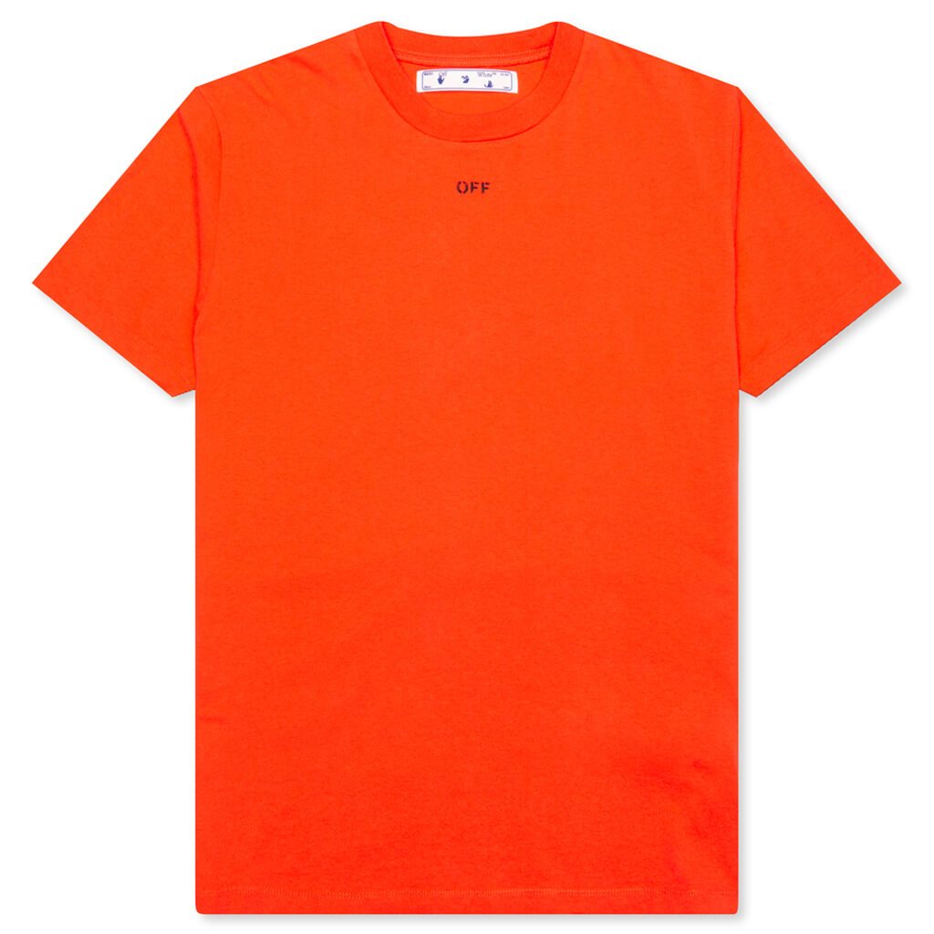 OFF-WHITE ORANGE STENCIL TEE (TTS fit)