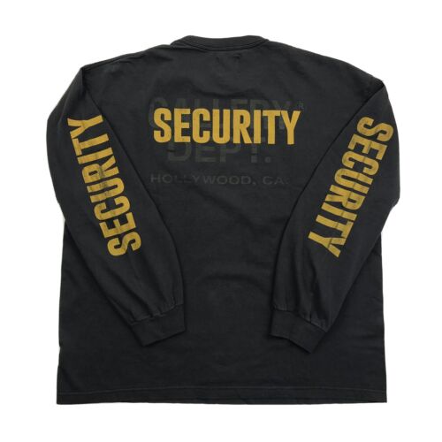 Gallery Dept. Security M/L Camiseta Negra